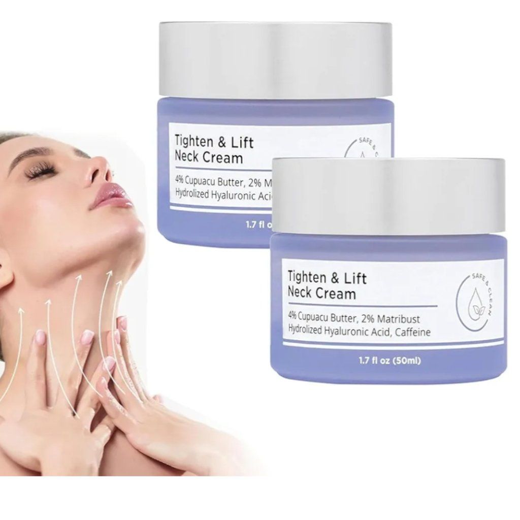 Advanced cream for firming and lifting the neck